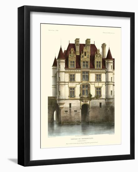 Petite French Chateaux IX-Victor Petit-Framed Art Print