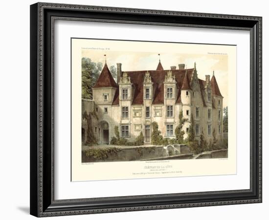 Petite French Chateaux VI-Victor Petit-Framed Art Print