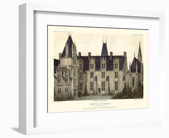 Petite French Chateaux VIII-Victor Petit-Framed Art Print