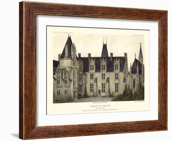 Petite French Chateaux VIII-Victor Petit-Framed Art Print