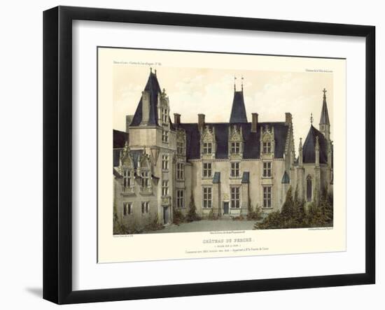 Petite French Chateaux VIII-Victor Petit-Framed Art Print