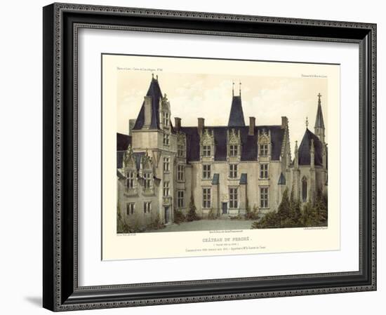 Petite French Chateaux VIII-Victor Petit-Framed Art Print