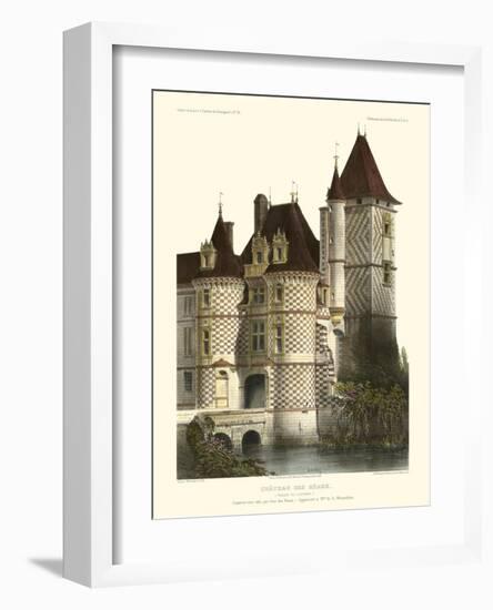 Petite French Chateaux X-Victor Petit-Framed Art Print