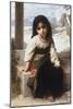 Petite Mendiante, 1880-William Adolphe Bouguereau-Mounted Giclee Print