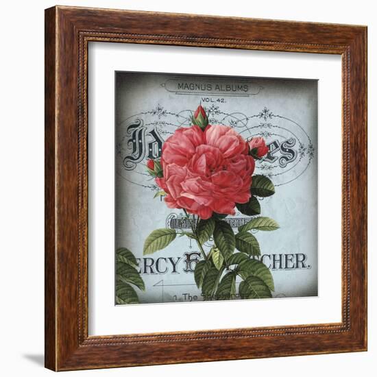 Petite Rose I-Sabine Berg-Framed Art Print