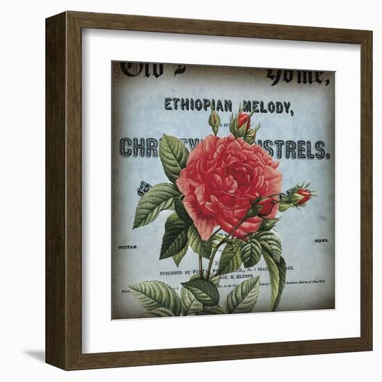 Petite Rose II-Sabine Berg-Framed Art Print