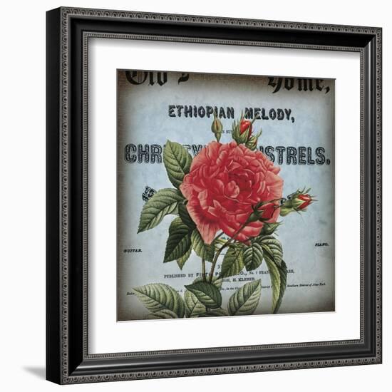 Petite Rose II-Sabine Berg-Framed Art Print