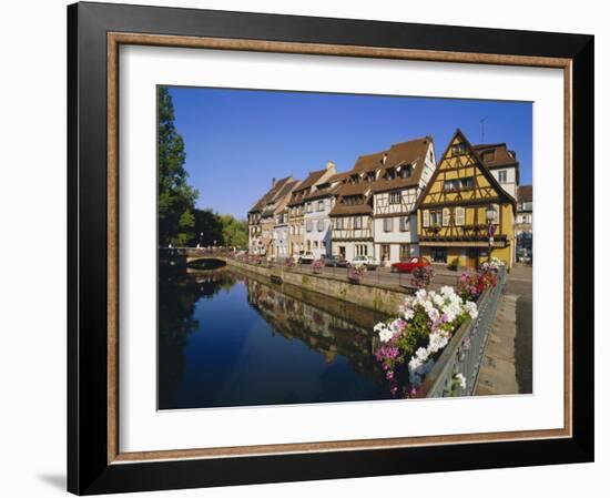 Petite Venise, Colmar, Alsace, France-Walter Rawlings-Framed Photographic Print