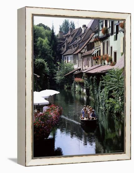 Petite Venise, Colmar, Haut-Rhin, Alsace, France-David Hughes-Framed Premier Image Canvas