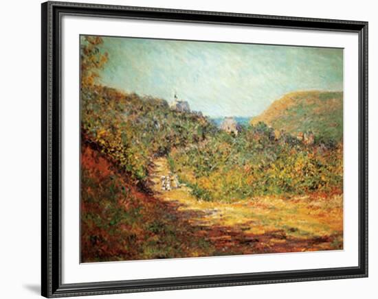 Petites Dalles, c.1884-Claude Monet-Framed Art Print