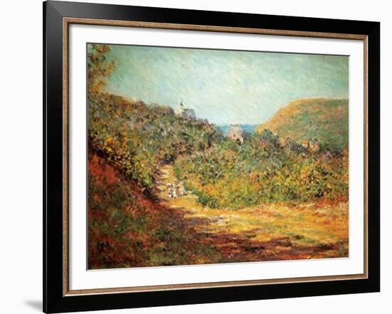 Petites Dalles, c.1884-Claude Monet-Framed Art Print