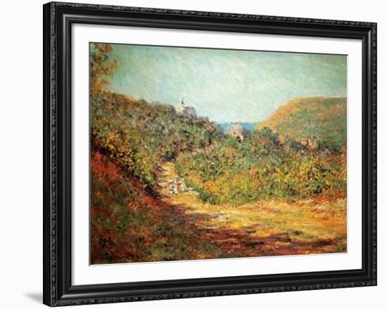 Petites Dalles, c.1884-Claude Monet-Framed Art Print