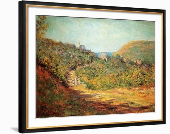 Petites Dalles, c.1884-Claude Monet-Framed Art Print