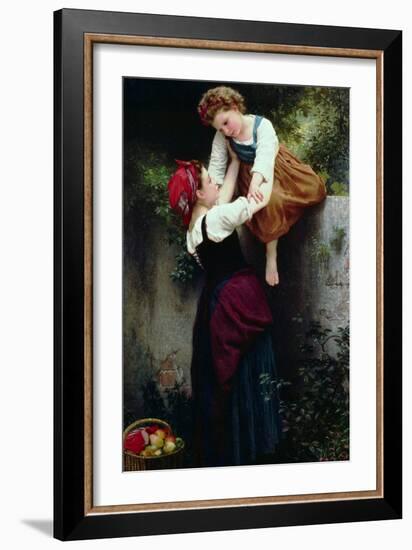 Petites Maraudeuses or Little Thieves-William Adolphe Bouguereau-Framed Art Print