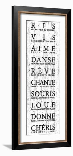 Petites Pensées-The Vintage Collection-Framed Art Print