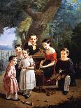 Peter Nikolaievitch Emolov's Children, 1839-Petr Zacharovic Zakharov-Premier Image Canvas