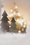 A Christmas Decoration with Christmas Tree in Warm Atmosphere-Petra Daisenberger-Photographic Print