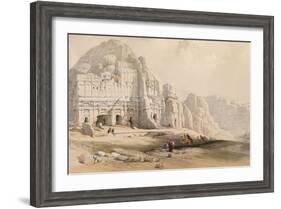 Petra, March 8th, 1839-David Roberts-Framed Giclee Print