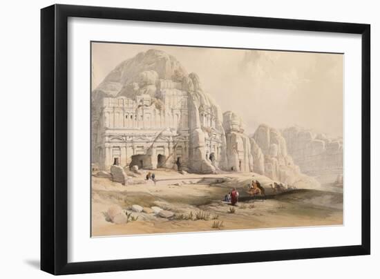 Petra, March 8th, 1839-David Roberts-Framed Giclee Print