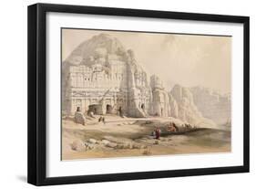 Petra, March 8th, 1839-David Roberts-Framed Giclee Print