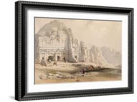 Petra, March 8th, 1839-David Roberts-Framed Giclee Print