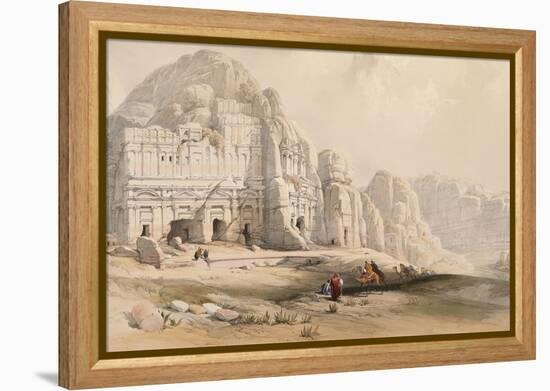 Petra, March 8th, 1839-David Roberts-Framed Premier Image Canvas