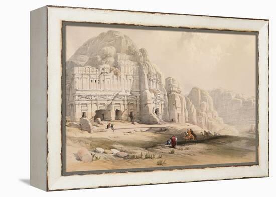 Petra, March 8th, 1839-David Roberts-Framed Premier Image Canvas