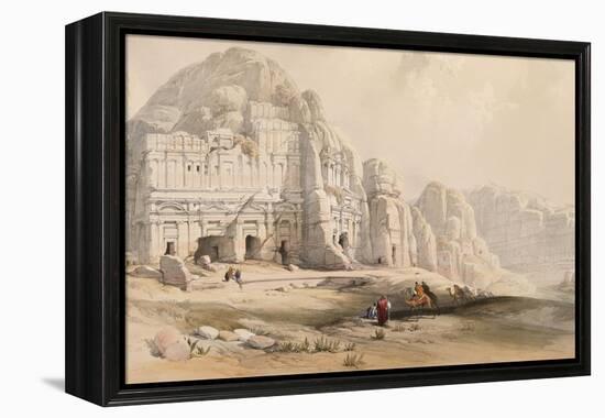 Petra, March 8th, 1839-David Roberts-Framed Premier Image Canvas