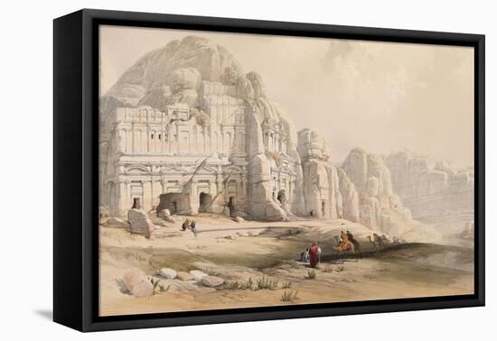 Petra, March 8th, 1839-David Roberts-Framed Premier Image Canvas