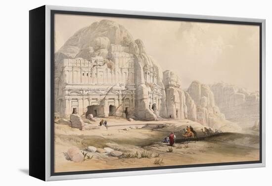 Petra, March 8th, 1839-David Roberts-Framed Premier Image Canvas