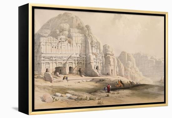 Petra, March 8th, 1839-David Roberts-Framed Premier Image Canvas