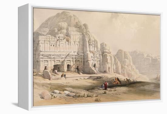 Petra, March 8th, 1839-David Roberts-Framed Premier Image Canvas