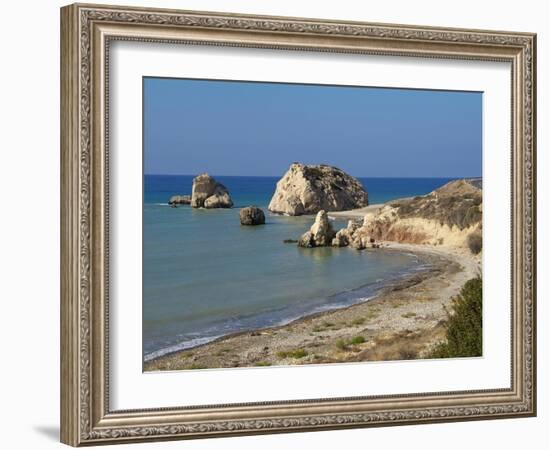 Petra Tou Romiou, Aphrodite's Rock, UNESCO World Heritage Site, Near Paphos, Cyprus, Mediterranean,-Hans Peter Merten-Framed Photographic Print