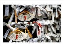 Japanese Shrine Wishes-Petra Wels-Giclee Print