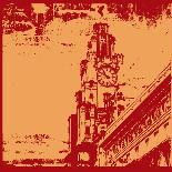 Architecturall Grunge-Petrafler-Art Print