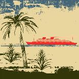 Tropical Cruise Background-Petrafler-Art Print