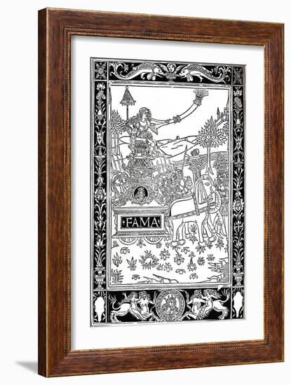 Petrarca: Trionfi, 1488, (1917)-null-Framed Giclee Print