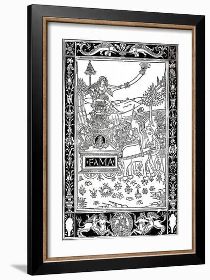 Petrarca: Trionfi, 1488, (1917)-null-Framed Giclee Print