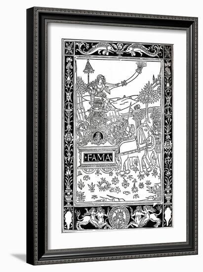 Petrarca: Trionfi, 1488, (1917)-null-Framed Giclee Print