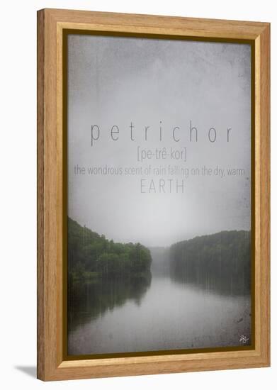 Petrichor Definition-Kimberly Glover-Framed Premier Image Canvas
