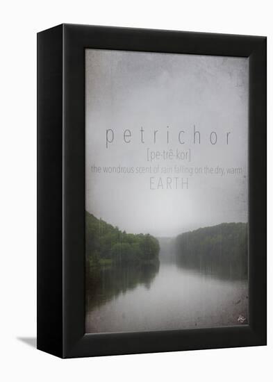 Petrichor Definition-Kimberly Glover-Framed Premier Image Canvas