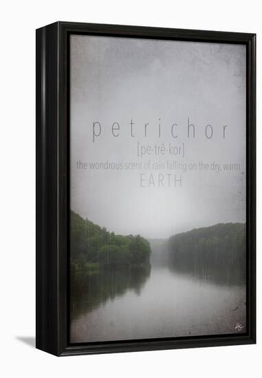 Petrichor Definition-Kimberly Glover-Framed Premier Image Canvas