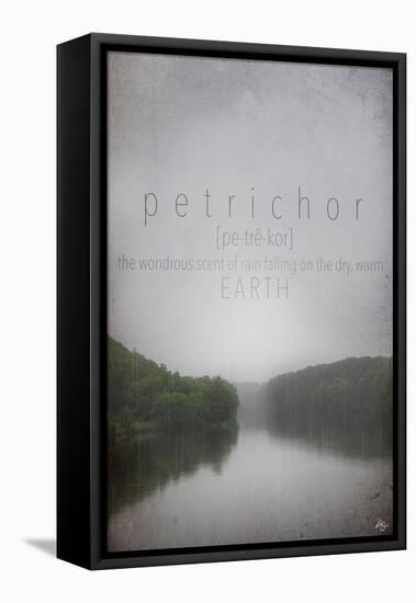 Petrichor Definition-Kimberly Glover-Framed Premier Image Canvas