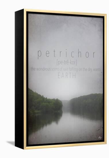 Petrichor Definition-Kimberly Glover-Framed Premier Image Canvas