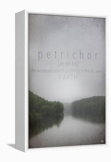 Petrichor Definition-Kimberly Glover-Framed Premier Image Canvas