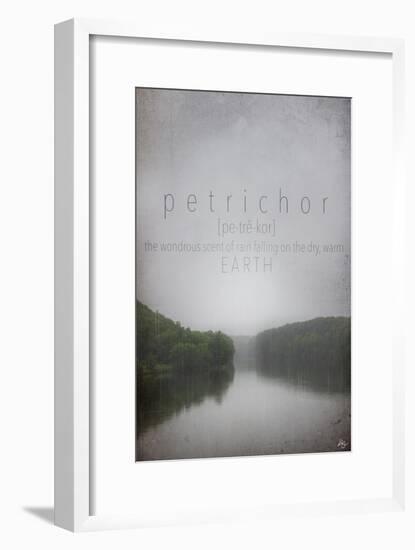 Petrichor Definition-Kimberly Glover-Framed Premium Giclee Print