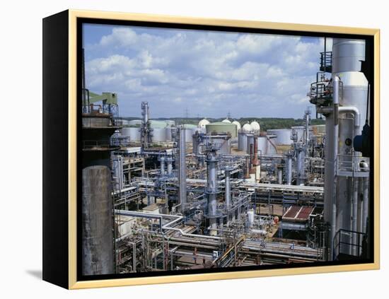 Petro-Chemical Plant-Hans Peter Merten-Framed Premier Image Canvas
