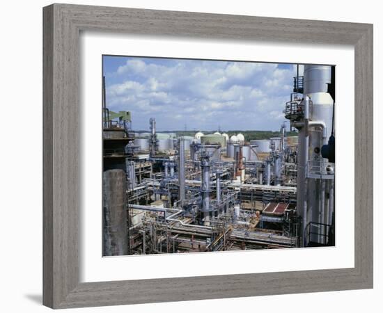 Petro-Chemical Plant-Hans Peter Merten-Framed Photographic Print