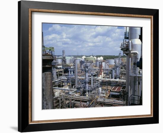 Petro-Chemical Plant-Hans Peter Merten-Framed Photographic Print