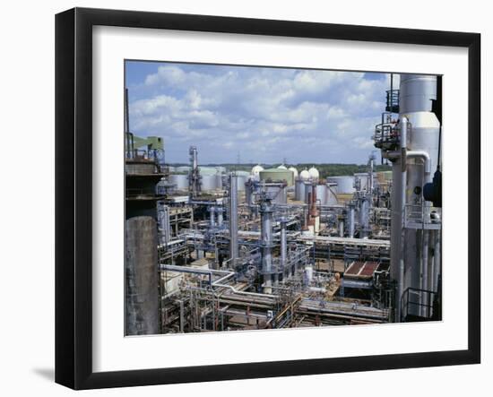 Petro-Chemical Plant-Hans Peter Merten-Framed Photographic Print